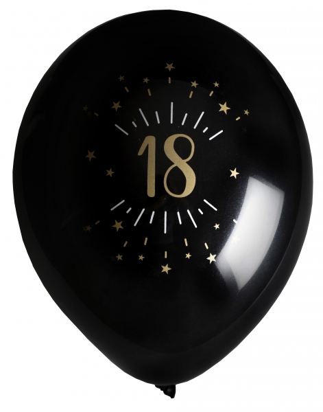 Anniversaire adulte, ballons, 18