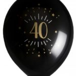 Anniversaire adulte, ballons, 40