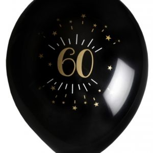 Anniversaire adulte, ballons, 60