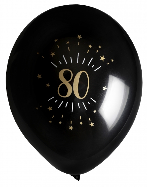 Anniversaire adulte, ballons, 80