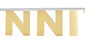 Anniversaire adulte, banderole, or, joyeux anniversaire