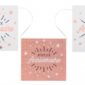 Anniversaire adulte, banderole, rose gold