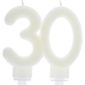 Anniversaire adulte, bougies, phosphorescente, 30