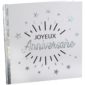 Anniversaire adulte, livre d or, argent
