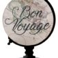 Anniversaire adulte, voyage, centre de table, mappemonde
