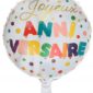 Anniversaire enfant, ballon alu, ja ballon