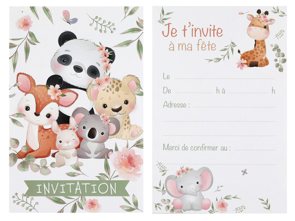 Anniversaire enfant, explorateur, invitation
