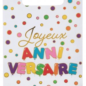 Anniversaire enfant, joyeux anniversaire, sacs a bonbon