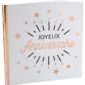 Anniversaire enfant, livre d or, rose gold