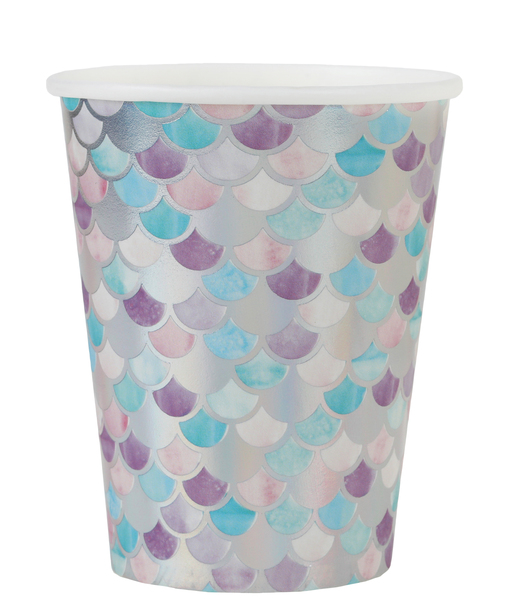 anniversaire enfant, sirene, gobelets