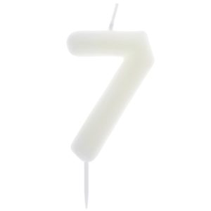 ARTICLES DE FETE-BOUGIE-BOUGIE D'ANNIVERSAIRE-BOUGIE CHIFFRE-BOUGIE CHIFFRE PHOSPHORESCENTE
