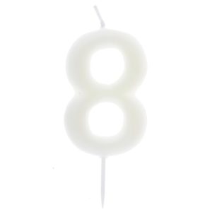 ARTICLES DE FETE-BOUGIE-BOUGIE D'ANNIVERSAIRE-BOUGIE CHIFFRE-BOUGIE CHIFFRE PHOSPHORESCENTE
