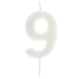 ARTICLES DE FETE-BOUGIE-BOUGIE D'ANNIVERSAIRE-BOUGIE CHIFFRE-BOUGIE CHIFFRE PHOSPHORESCENTE