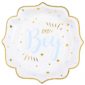 Baby shower, vaisselle, boy