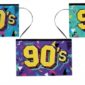 Décoration de salle, banderole, 90's