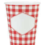 decoration de table, gobelet, a la campagne