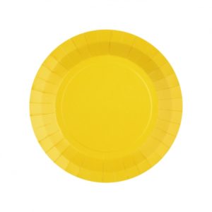 décoration de table, vaisselle, assiette, grand format, jaune