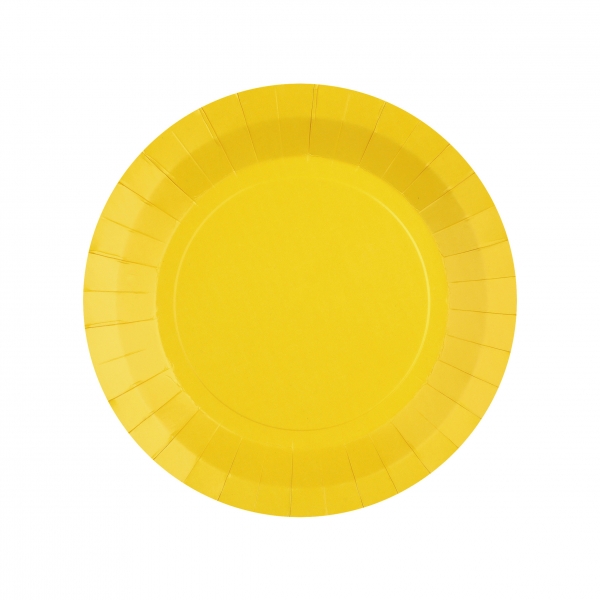décoration de table, vaisselle, assiette, grand format, jaune