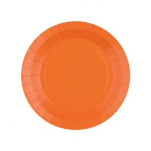 décoration de table, vaisselle, assiette, grand format, orange