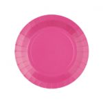décoration de table, vaisselle, assiette, grand format, rose bonbon