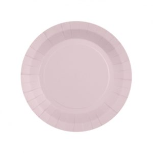 décoration de table, vaisselle, assiette, grand format, rose clair