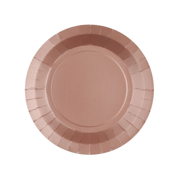 décoration de table, vaisselle, assiette, grand format, rose gold