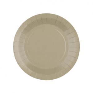 décoration de table, vaisselle, assiette, grand format, taupe