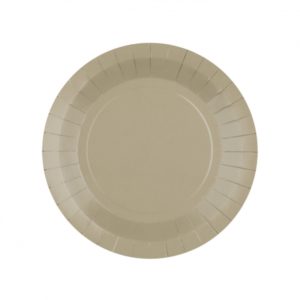 décoration de table, vaisselle, assiette, grand format, taupe