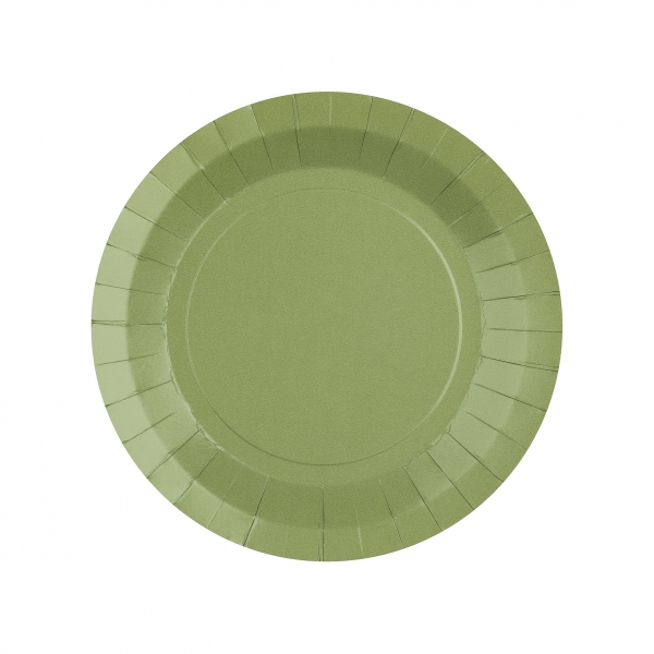 décoration de table, vaisselle, assiette, grand format, vert olive