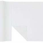 Décoration de table, chemin de table, blanc