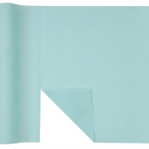 Décoration de table, chemin de table, bleu clair