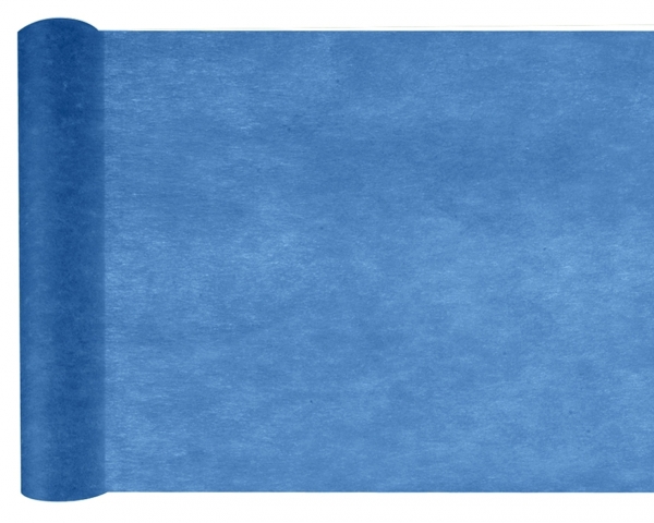 Décoration de table, chemin de table, bleu marine