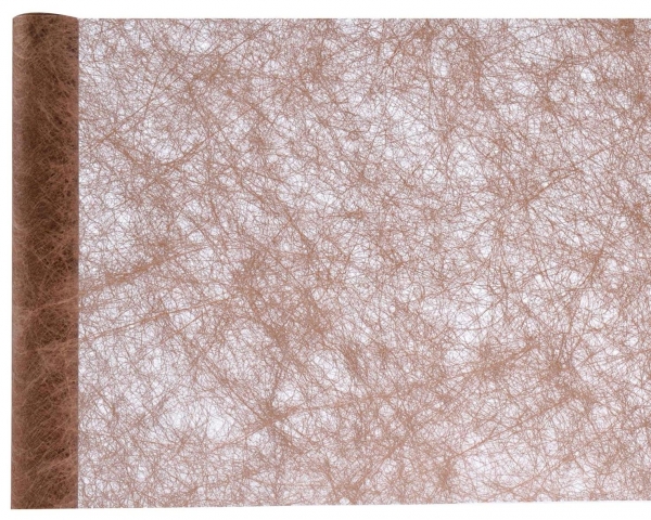 Décoration de table, chemin de table, fanon, chocolat