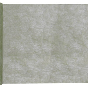 Décoration de table, chemin de table, fanon, olive