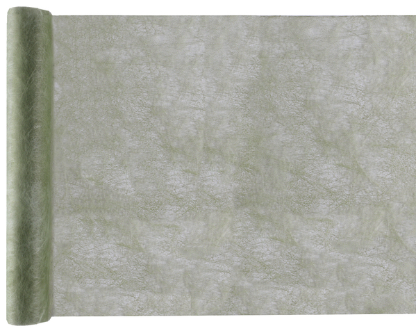 Décoration de table, chemin de table, fanon, olive