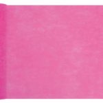 Décoration de table, chemin de table, fuchsia