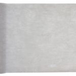 Décoration de table, chemin de table, gris