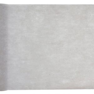 Décoration de table, chemin de table, gris