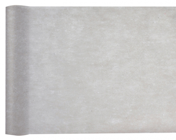 Décoration de table, chemin de table, gris