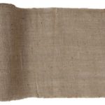 Décoration de table, chemin de table, jute