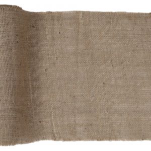 Décoration de table, chemin de table, jute