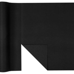 Décoration de table, chemin de table, noir