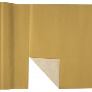 Décoration de table, chemin de table, or