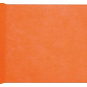 Décoration de table, chemin de table, orange