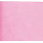 Décoration de table, chemin de table, rose pastel