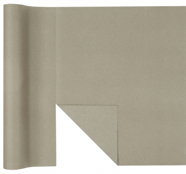 Décoration de table, chemin de table, taupe
