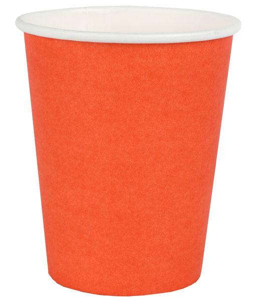 décoration de table, gobelets, orange