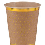 decoration de table, gobelet, passe partout, kraft