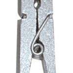 Decoration de table, pince en bois, argent
