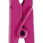 Décoration de table, pince en bois, fuchsia